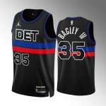 Maillot de Basket Detroit Pistons Marvin Bagley III Noir 2022-23